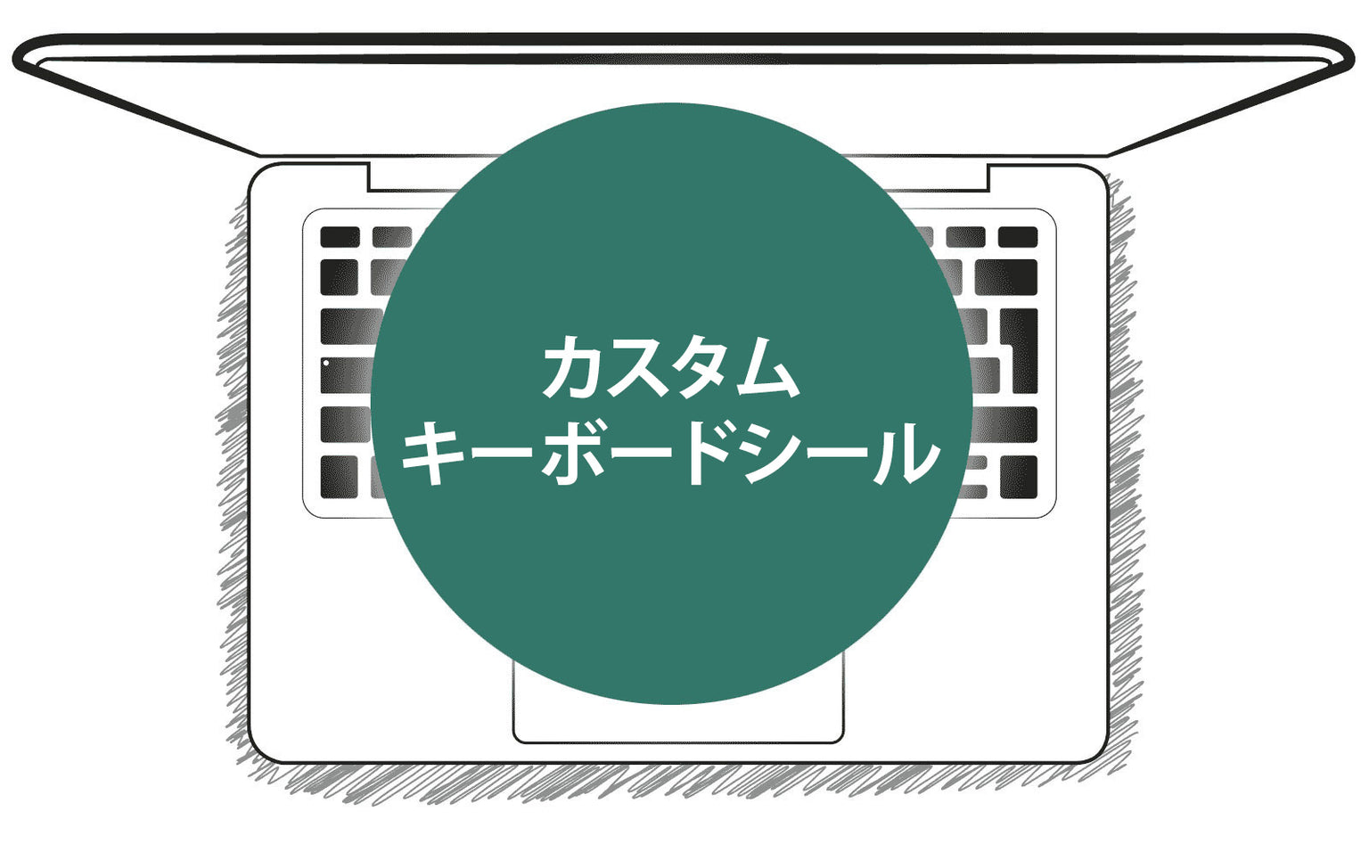 カスタムキーボードシール